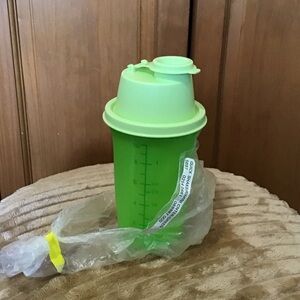 Tupperware Lime Green Shaker Bottle